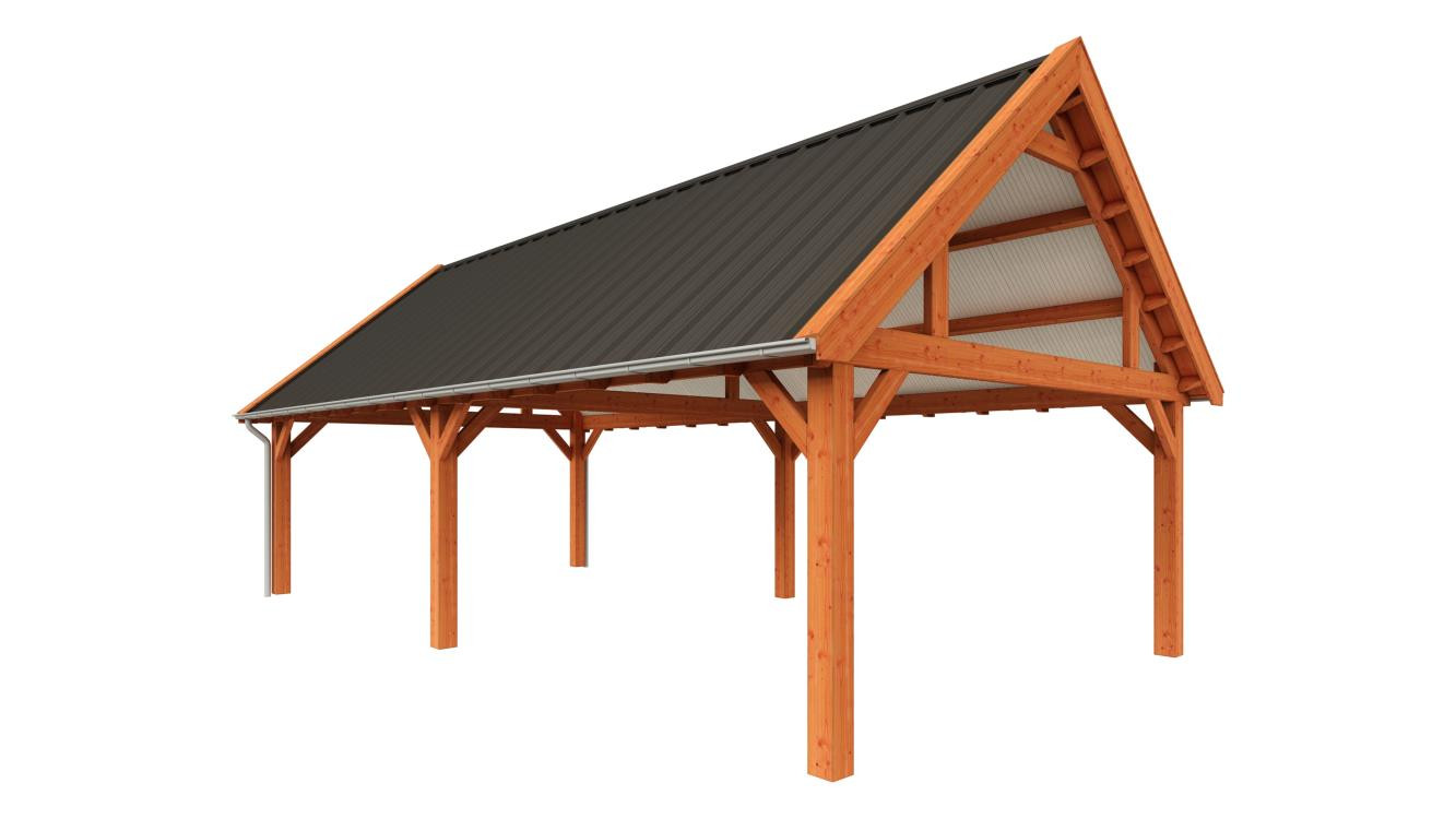 houten-garage-met-veranda-bouwpakket-10250x6800-Zadeldak-select-landelijk