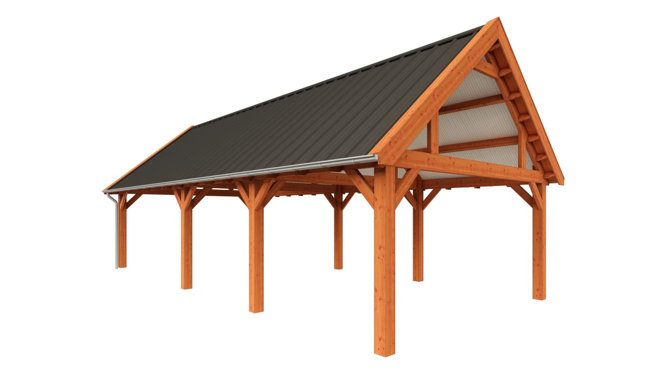 houten-garage-met-overkapping-bouwen-10800x6800-Zadeldak-select-landelijk