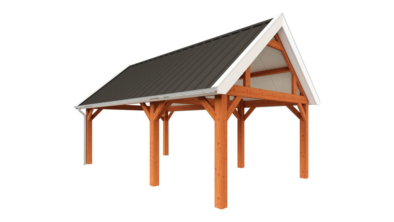 douglas-houten-schuur-constructie-bouwpakket-kopen-7900x5000-Trendhout-Zadeldak-Select-modern