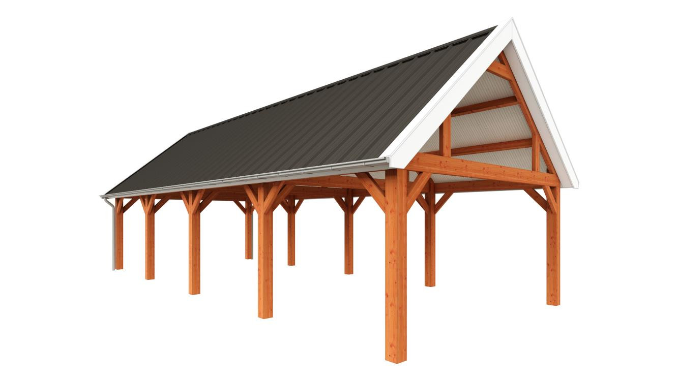 houten-garage-met-carport-bouwen-12450x5750-Zadeldak-select-modern