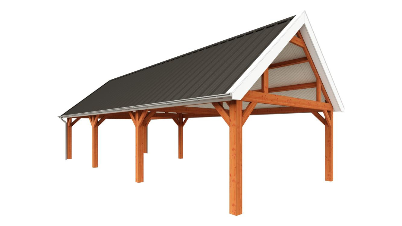 prefab-garage-constructie-bouwpakket-12950x5750-Zadeldak-select-modern