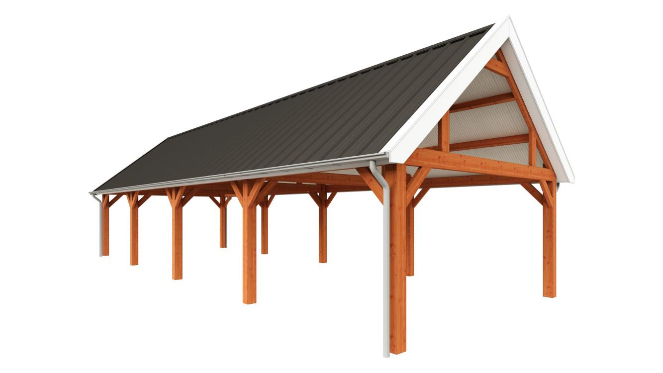 houten-schuur-met-carport-kopen15050x5750-Zadeldak-select-modern