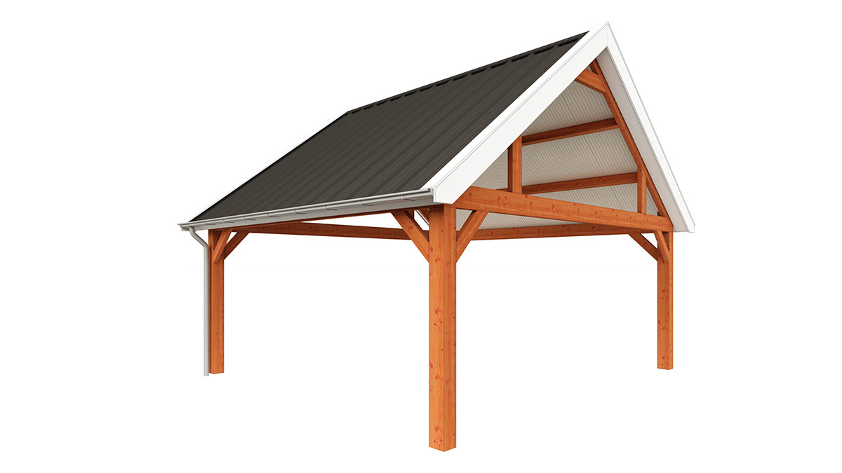 douglas-houten-garage-met-veranda-5500x6800-Trendhout-Zadeldak-Select-modern