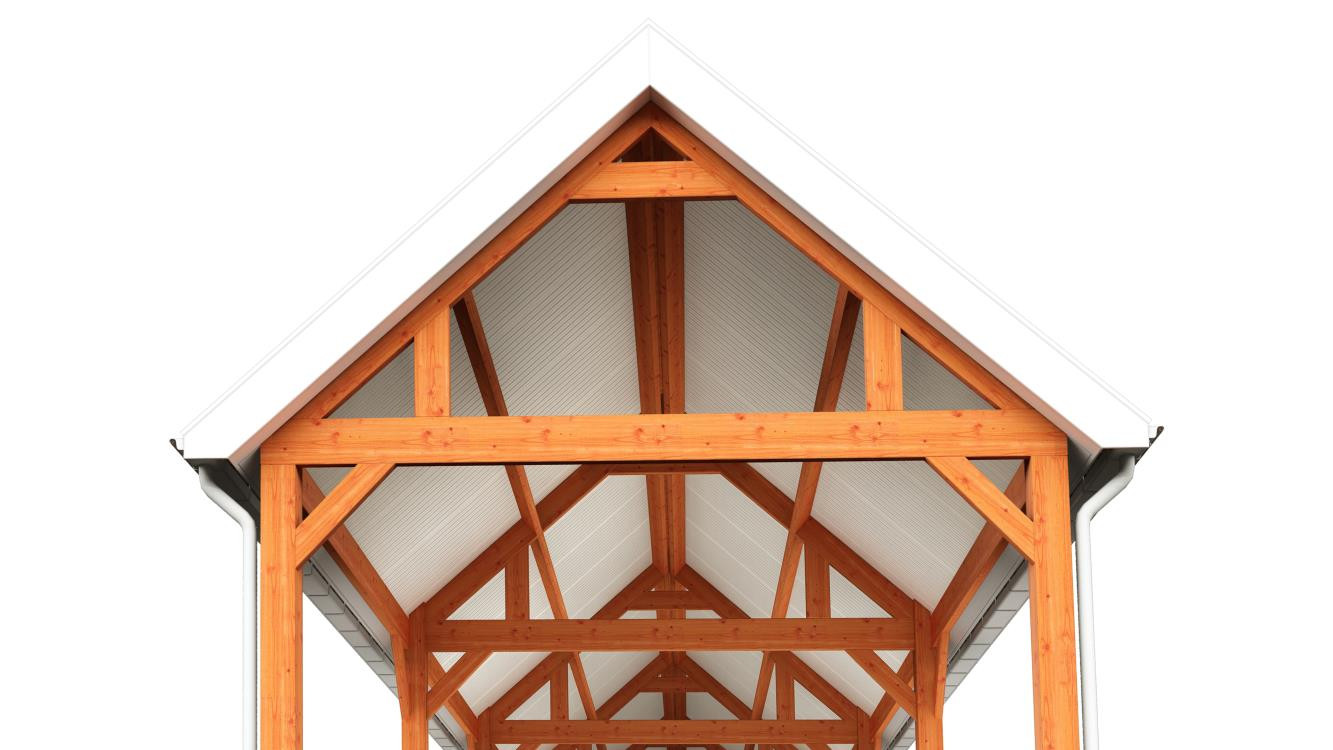 Trendhout-zadeldak-select-gordingen-kap-goedkope-constructie-douglas-voor-moderne-schuur-of-garage-geisoleerd