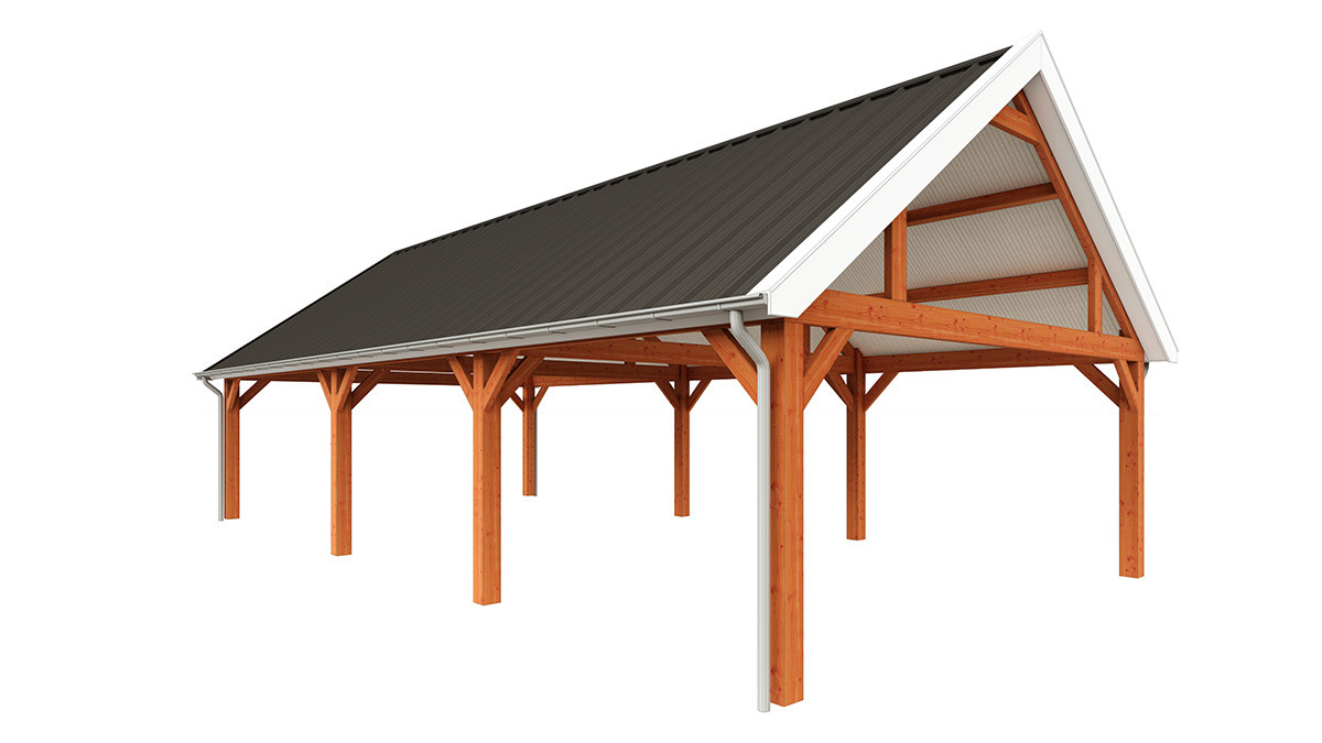 prefab-garage-constructie-bouwpakket-12700x6800-Zadeldak-select-modern