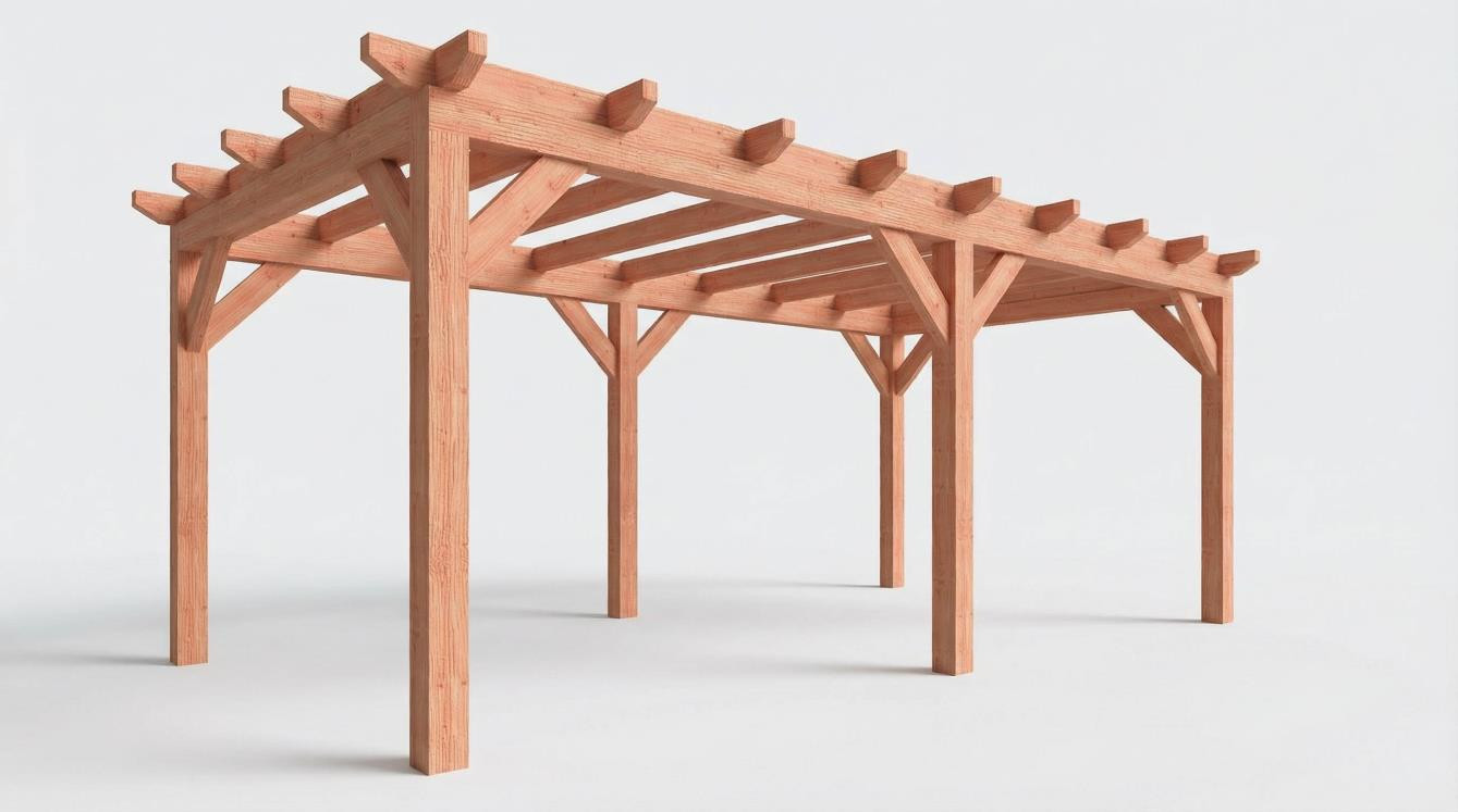 CP-10.1006-L-houten-overkapping-tuin-zelf-bouwen-douglas-zelfbouw-inclusief-montage-balken