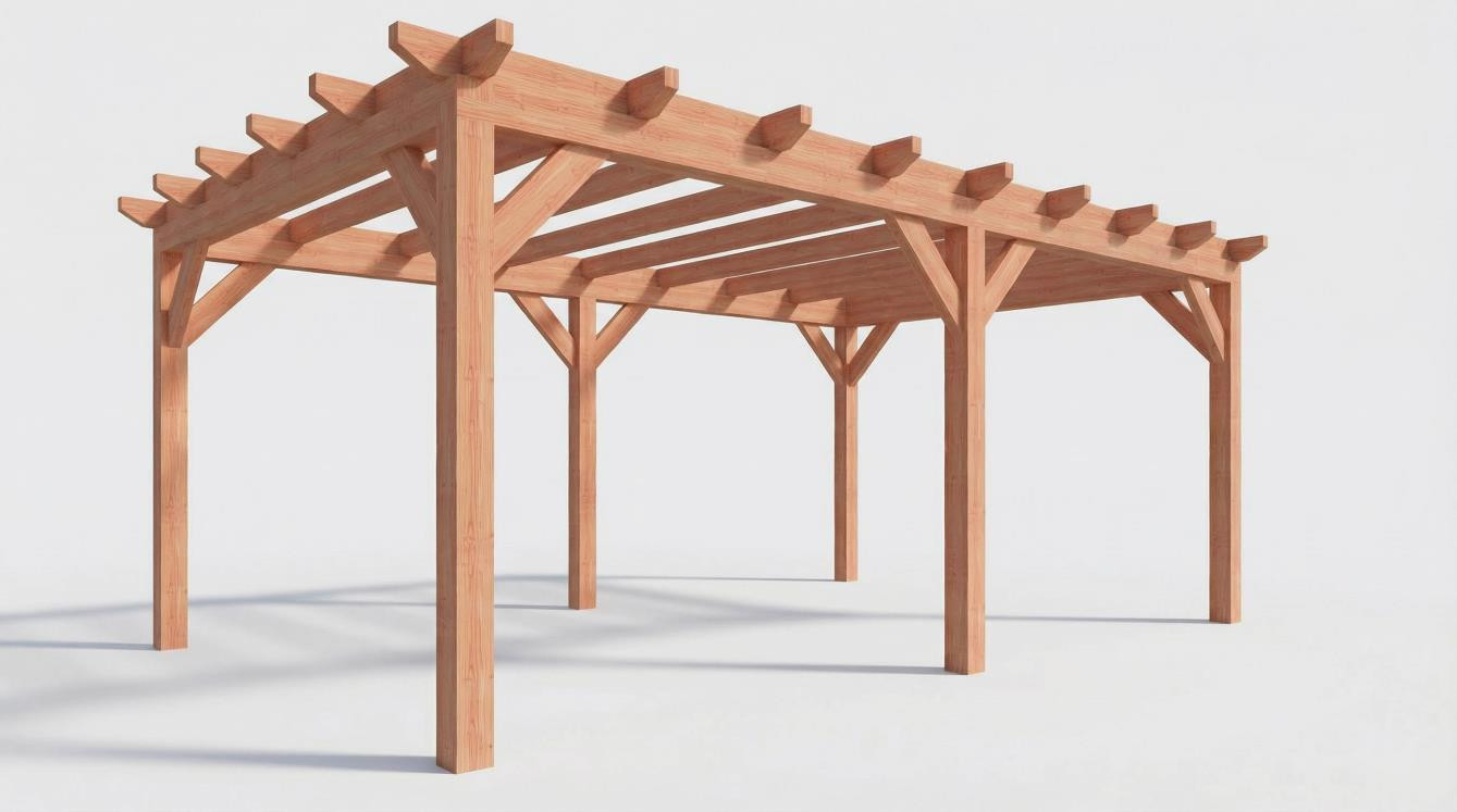 CP-10.1031-L-veranda-overkapping-hout-bouwpakket-zelfbouw-douglas-maatwerk-lessenaarsdak