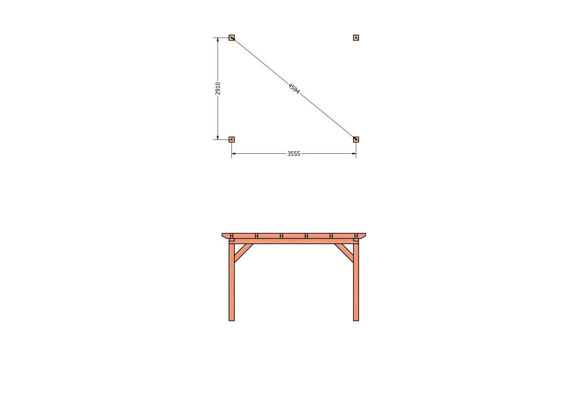 CP-10.2001-houten-veranda-bouwpakket-douglas-constructie-bouwtekening-Funderingsplan