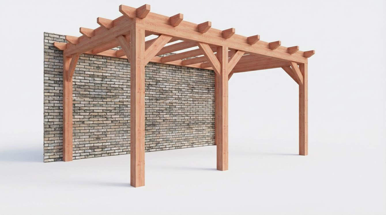 CP-10.2002 - Constructiepakket aanbouwveranda - 5240x3260x2500mm links - links