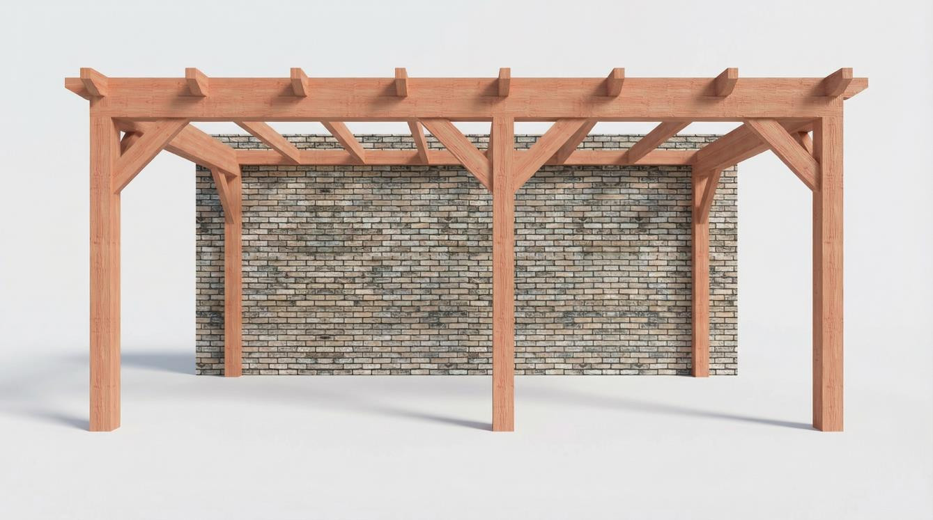 CP-10.2006 - Constructiepakket aanbouwveranda - 5840x3260x2500mm rechts - voor