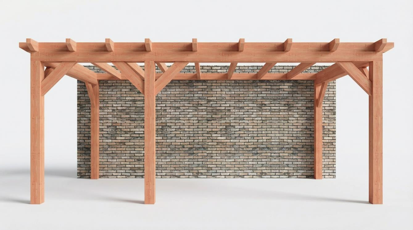 CP-10.2007 - Constructiepakket aanbouwveranda - 5840x3260x2500mm rechts - voor