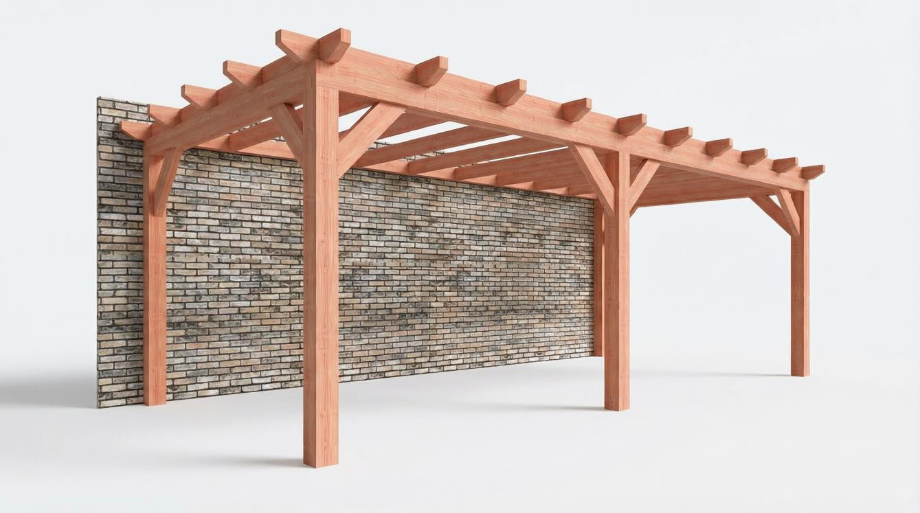 CP-10.2012 - Constructiepakket aanbouwveranda - 7015x3260x2500mm links - links