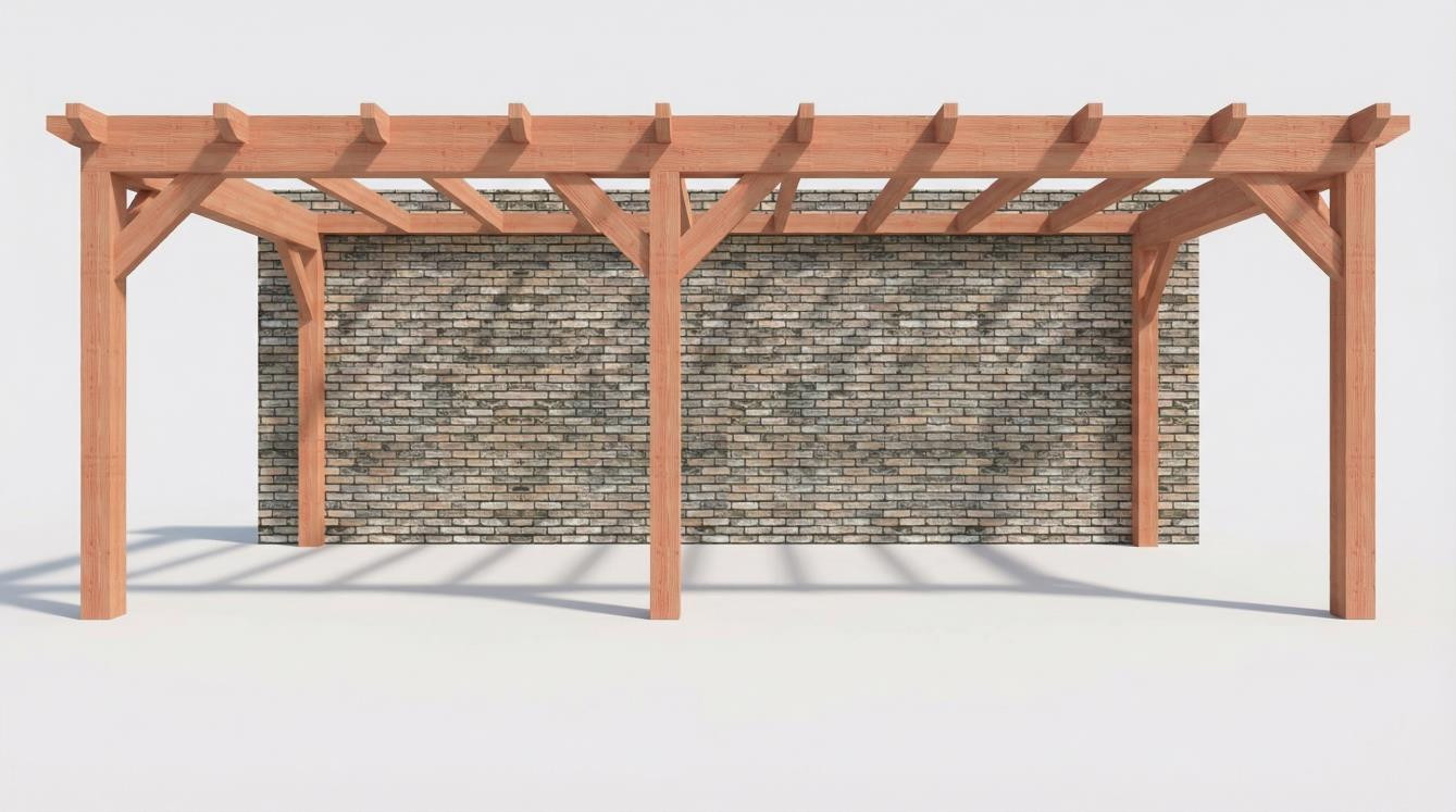 CP-10.2012 - Constructiepakket aanbouwveranda - 7015x3260x2500mm links - voor