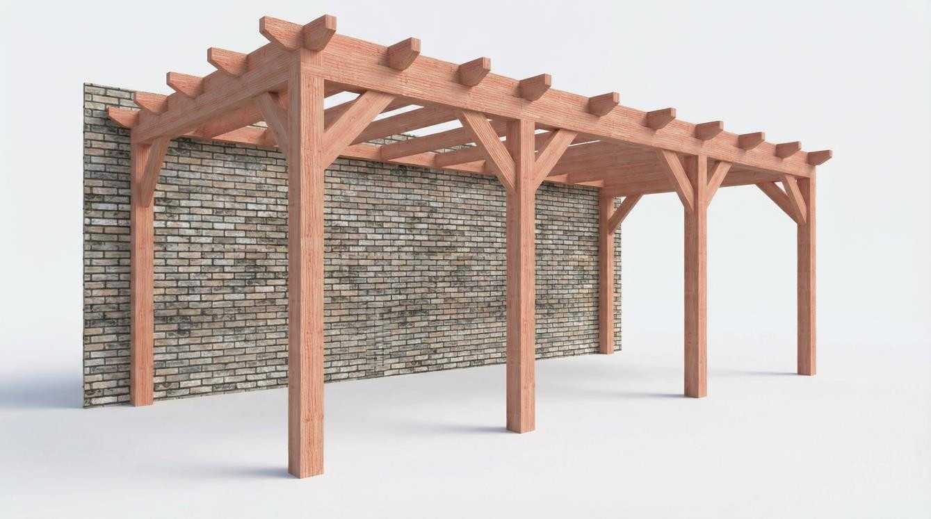 CP-10.2014 - Constructiepakket aanbouwveranda - 7090x3260x2500mm links - links