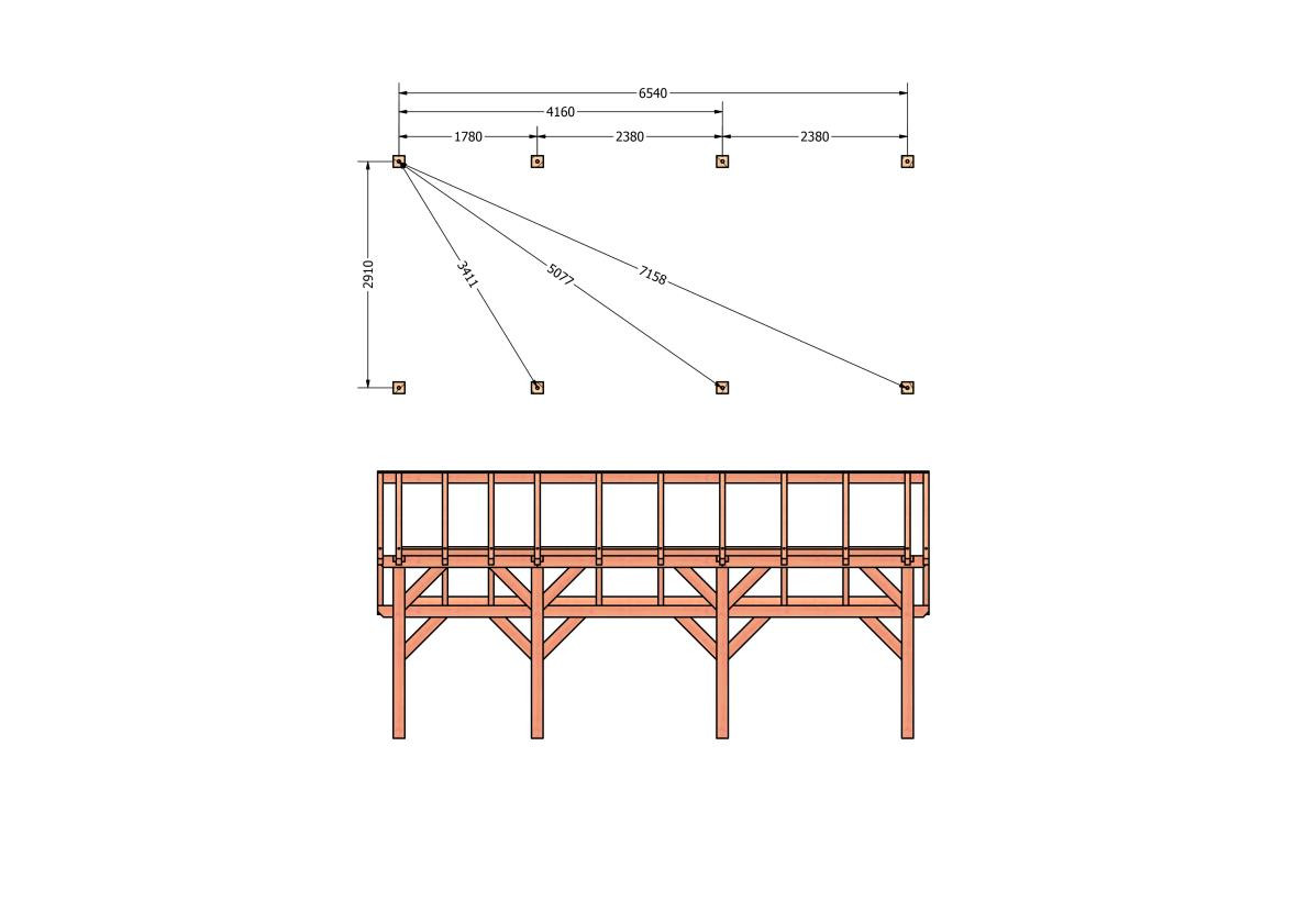 CP-20.1009-kapschuur-hout-douglas-bouwpakket-bouwtekening-Funderingsplan