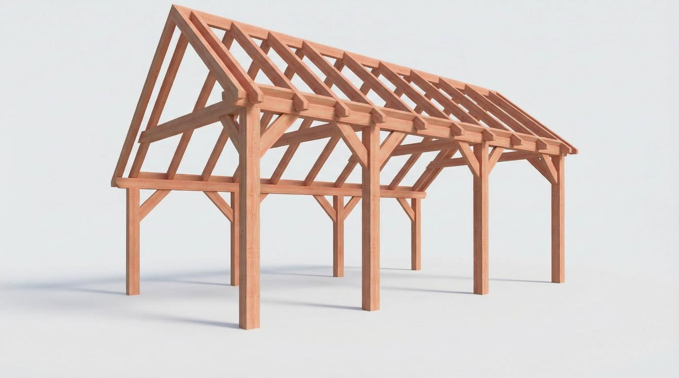 CP-20.1034-L-houten-kapschuur-goedkope-douglas-zelfbouw-maatwerk-carport