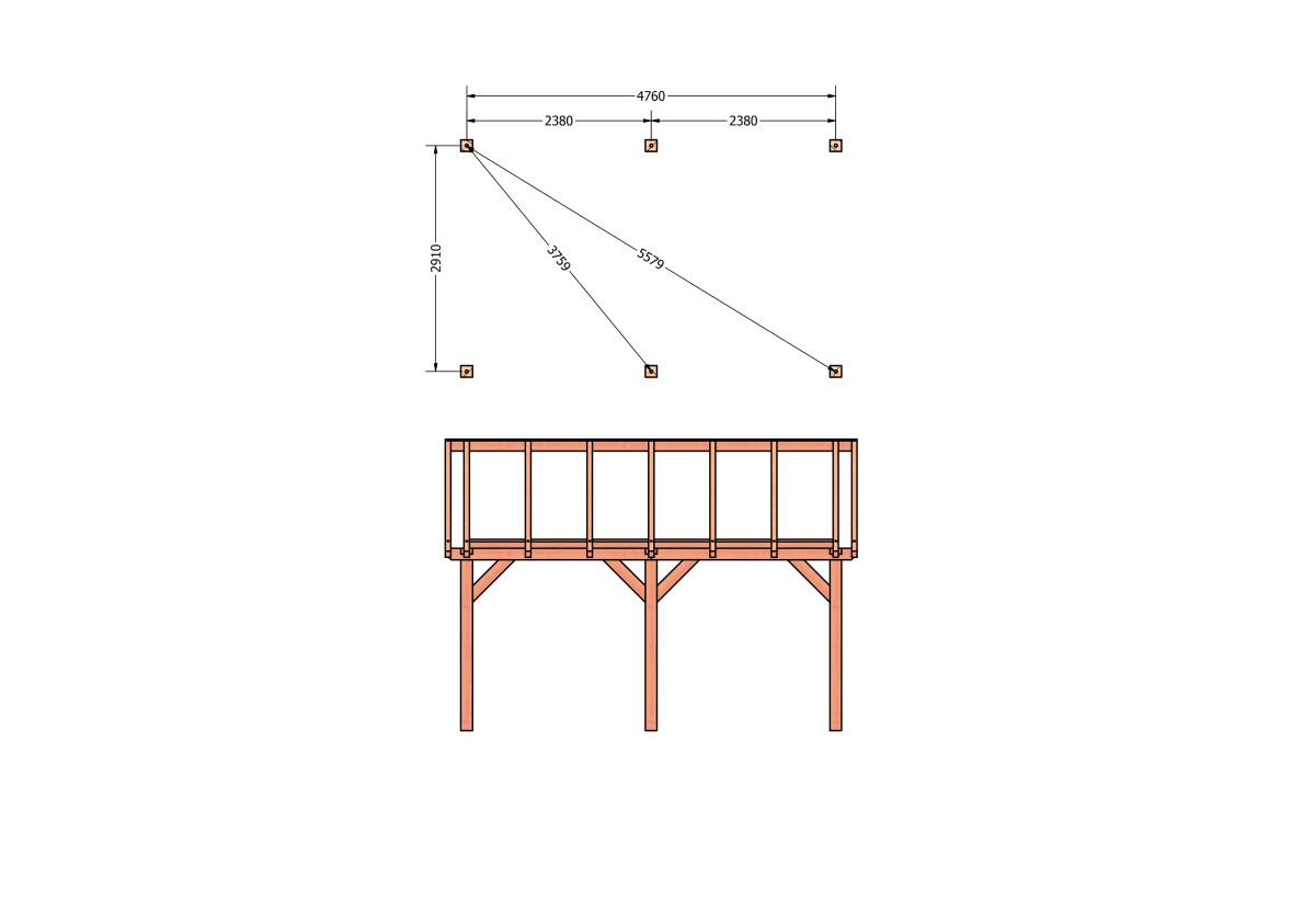CP-20.2003-houten-schuur-bouwtekening-zelfbouw-constructie-bouwplan-Funderingsplan