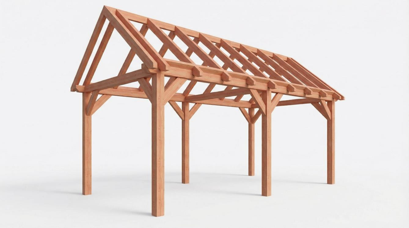 CP-20.2006-L-prefab-douglas-houten-schuur-zadeldak-zelfbouw-fijnbezaagd