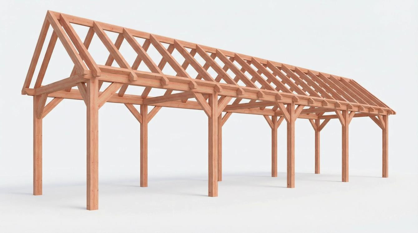 CP-20.2018-L-schuur-douglas-hout-zwart-zadeldak-overkapping-bouwpakket