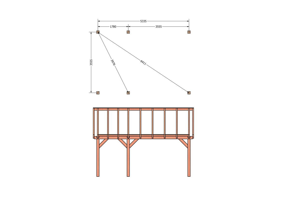 CP-20.2030-douglas-schuur-met-overkapping-bouwen-constructie-zelfbouw-bouwtekening-Funderingsplan