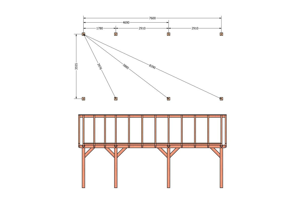 CP-20.2037-douglas-schuur-met-overkapping-bouwen-constructie-zelfbouw-bouwtekening-Funderingsplan