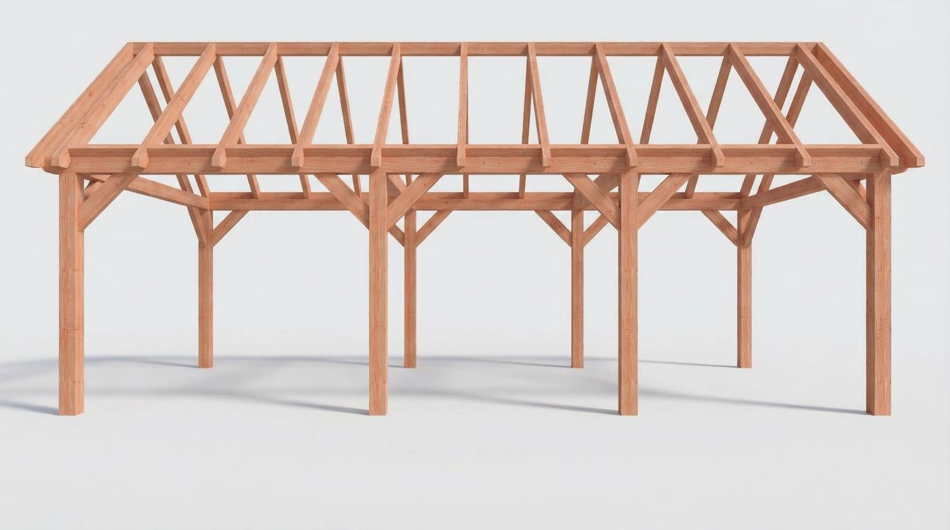 CP-20.2039-V-douglas-houten-frame-schuur-zadeldak-bouwpakket-fijnbezaagd