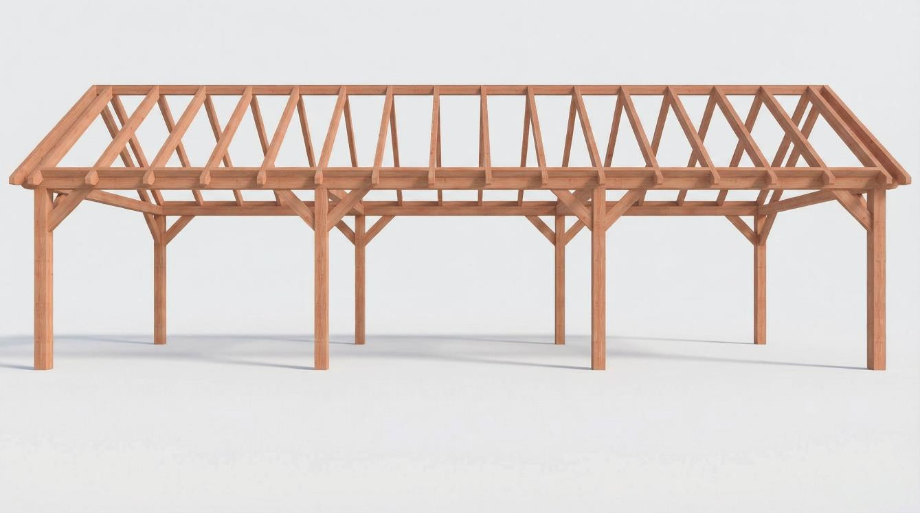 CP-20.2043-V-douglas-houten-schuur-overkapping-dakconstructie-zadeldak-constructie