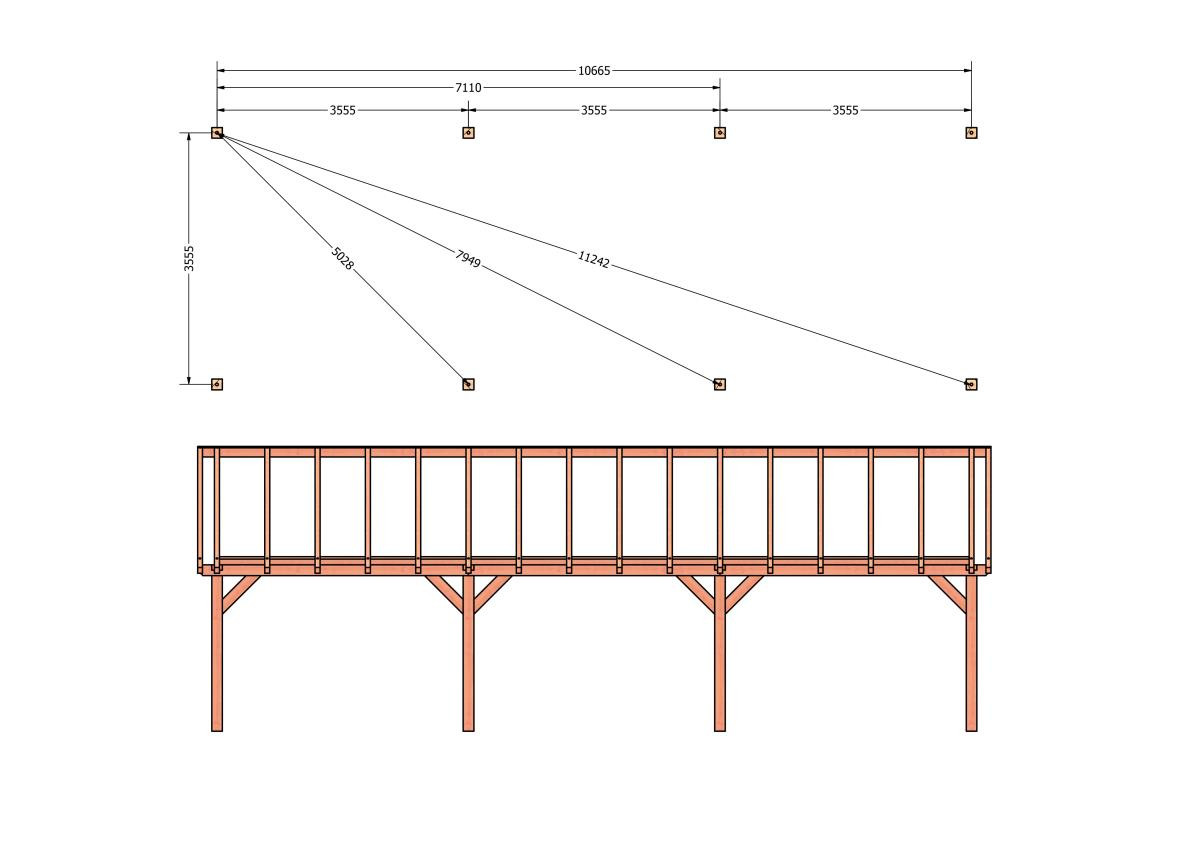 CP-20.2042-douglas-schuur-met-overkapping-bouwen-constructie-zelfbouw-bouwtekening-Funderingsplan