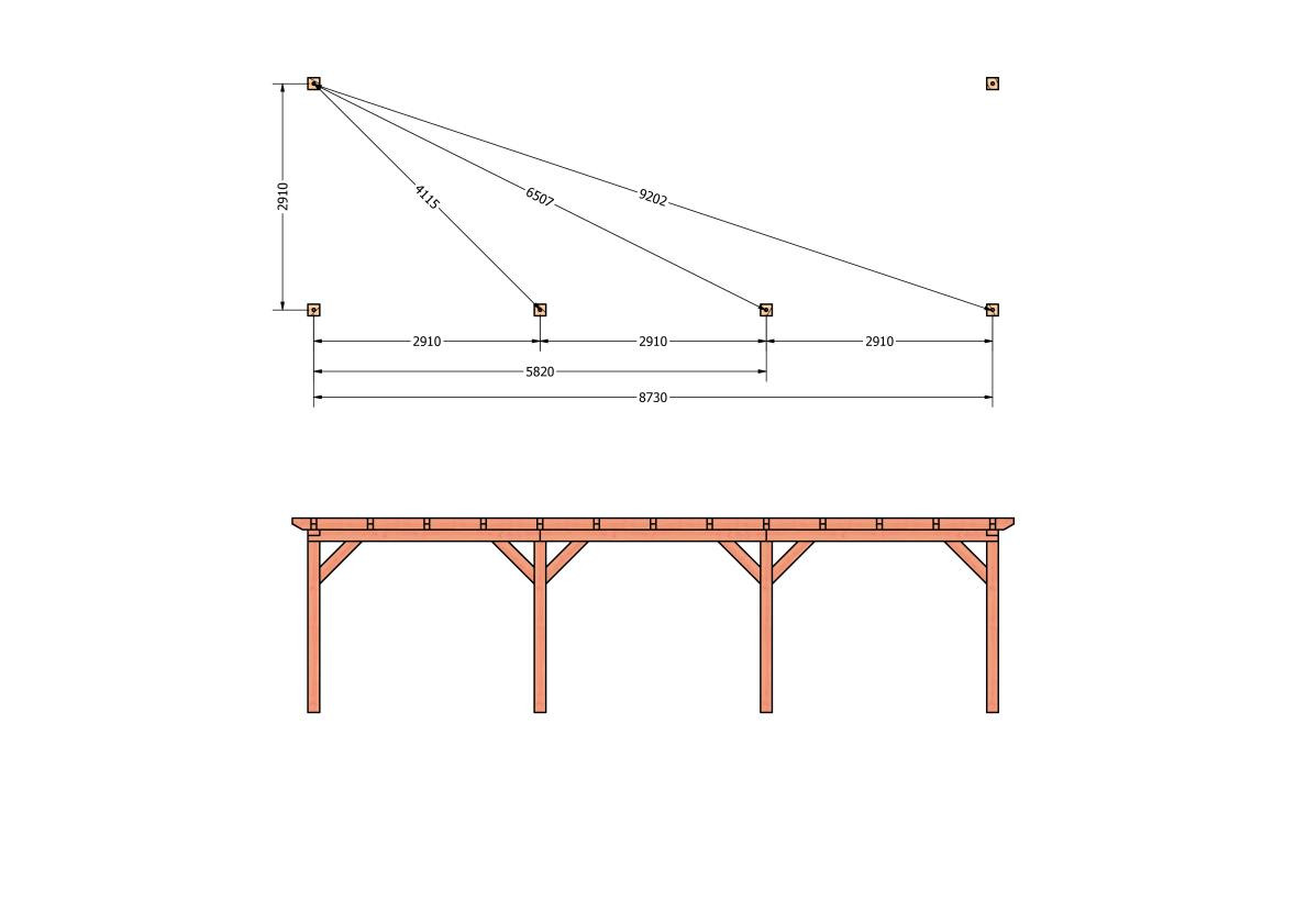 CP-10.2024-douglas-veranda-tuin-overkapping-bouwpakket-bouwtekening-zelfbouw-Funderingsplan