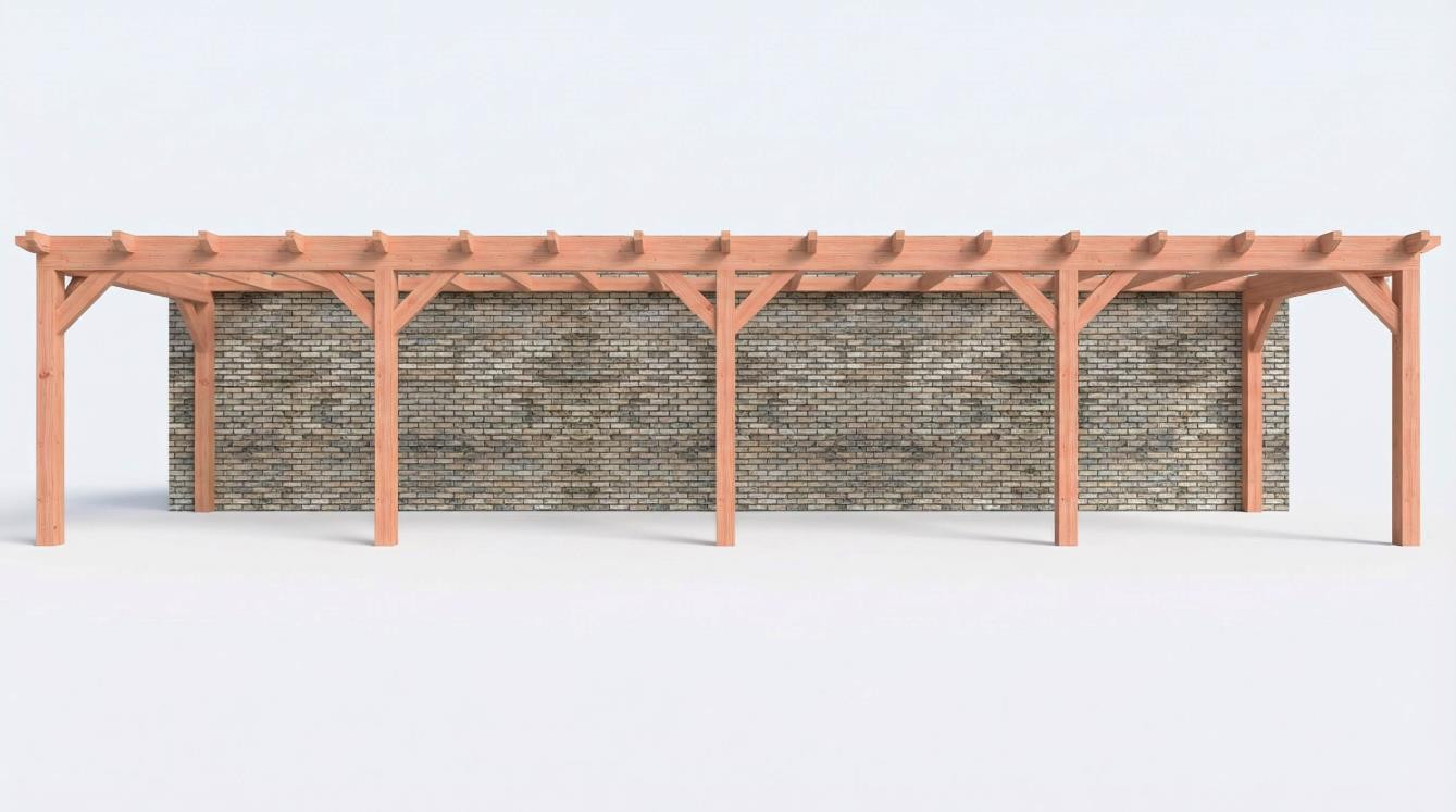 CP-10.2028-houten-veranda-goedkoop-douglas-plat-dak-goedkope