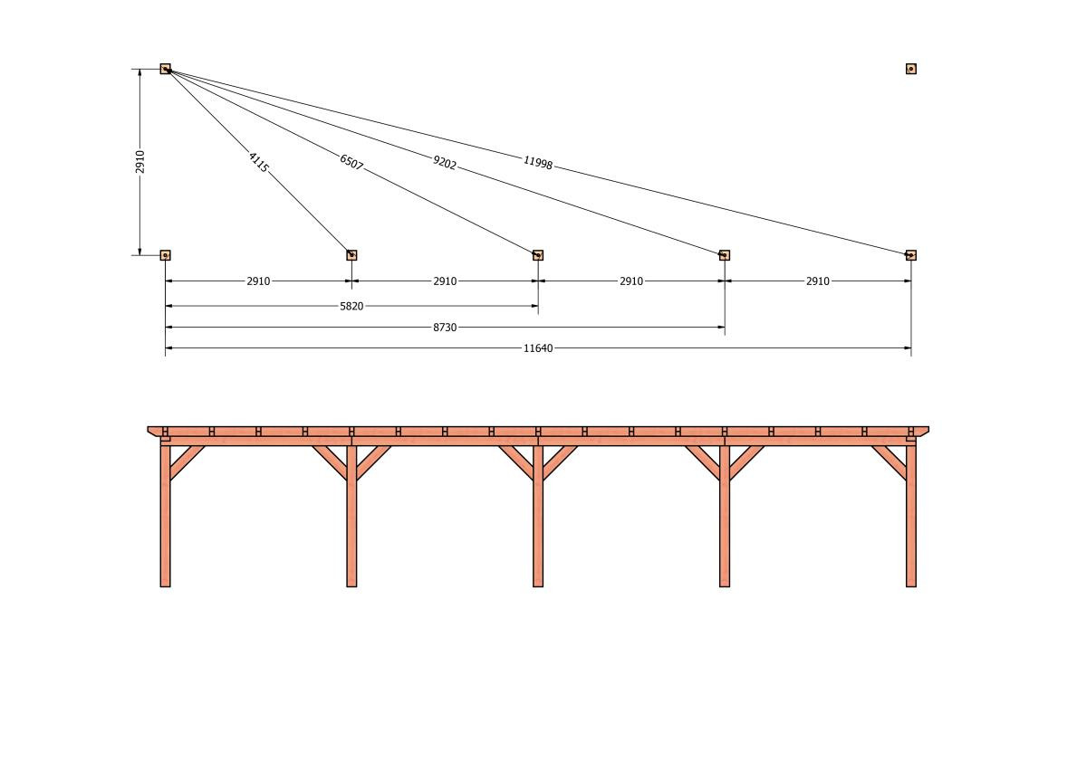 CP-10.2028-douglas-veranda-tuin-overkapping-bouwpakket-bouwtekening-zelfbouw-Funderingsplan