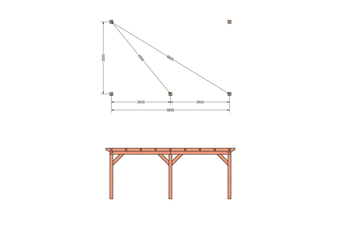 CP-10.2059-douglas-veranda-tuin-overkapping-bouwpakket-bouwtekening-zelfbouw-Funderingsplan