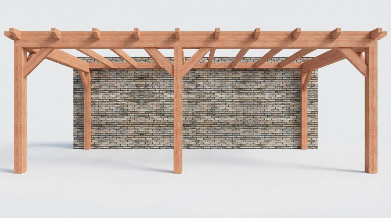 CP-10.2062 - Constructiepakket aanbouwveranda - 7015x3905x2500mm links - voor