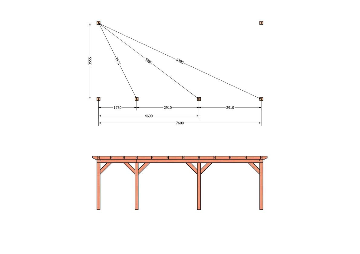 CP-10.2068-douglas-veranda-tuin-overkapping-bouwpakket-bouwtekening-zelfbouw-Funderingsplan