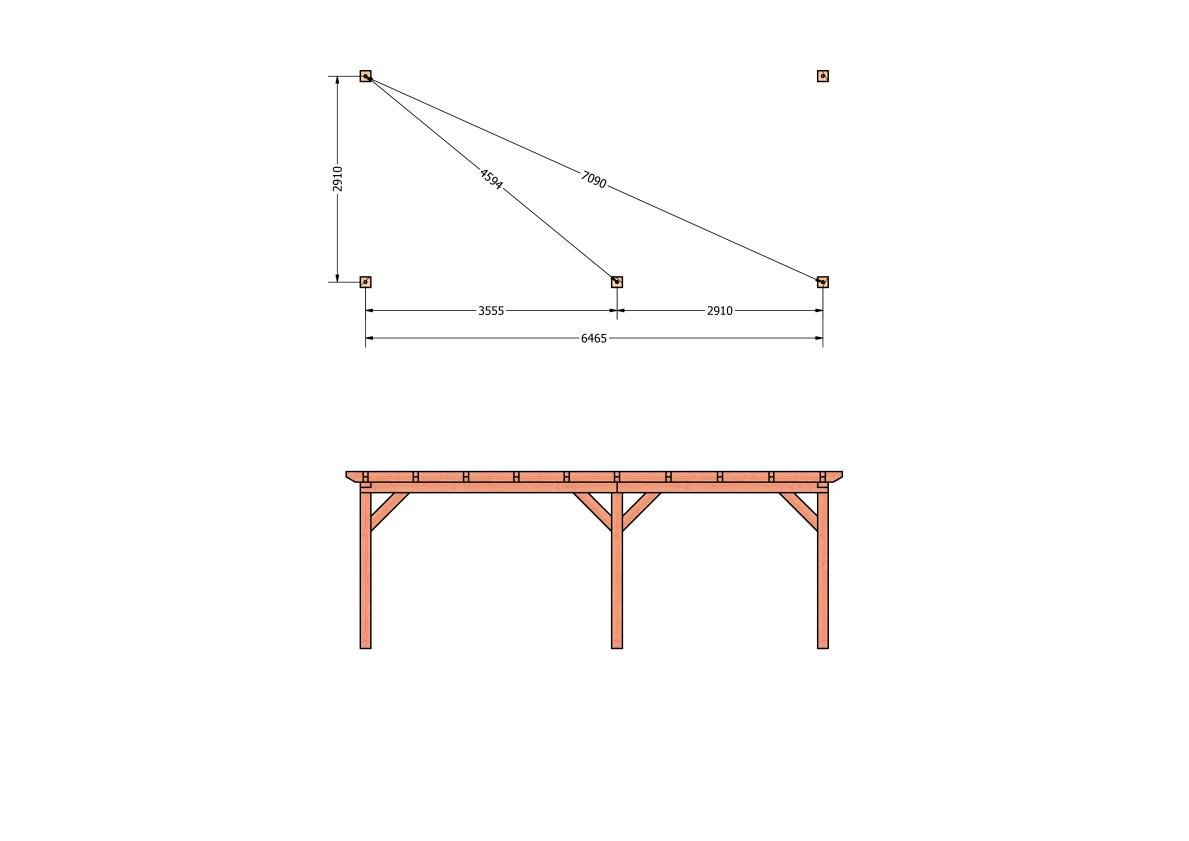 CP-10.2013-houten-veranda-bouwpakket-douglas-constructie-bouwtekening-Funderingsplan