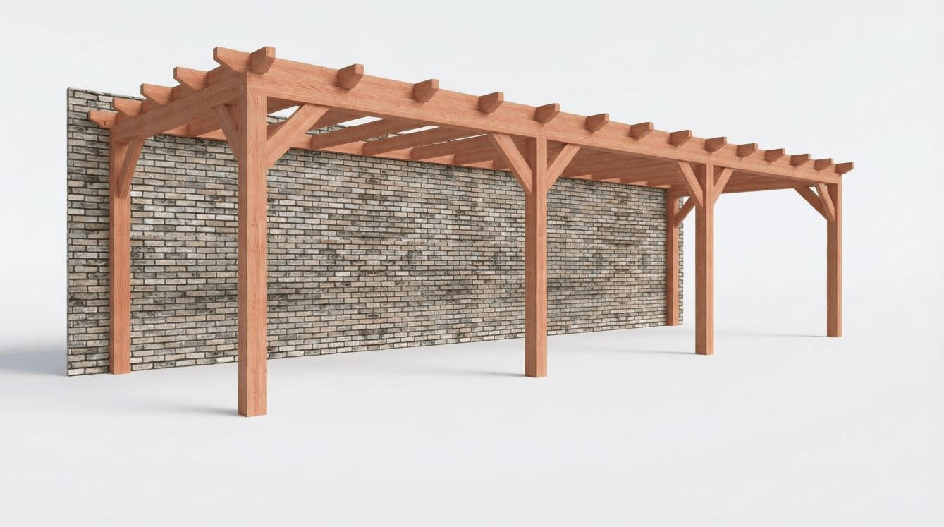 Aanbouwveranda constructie pakket 9925x3260mm rechts (4) (1) (1)