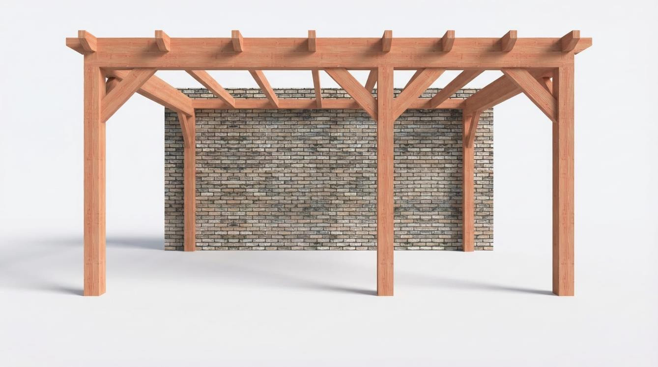 Aanbouwveranda constructie pakket 5240x3905mm rechts (2)