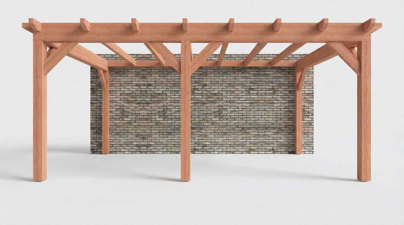 CP-10.2054 - Constructiepakket aanbouwveranda - 5310x3905x2500mm - voor (1)