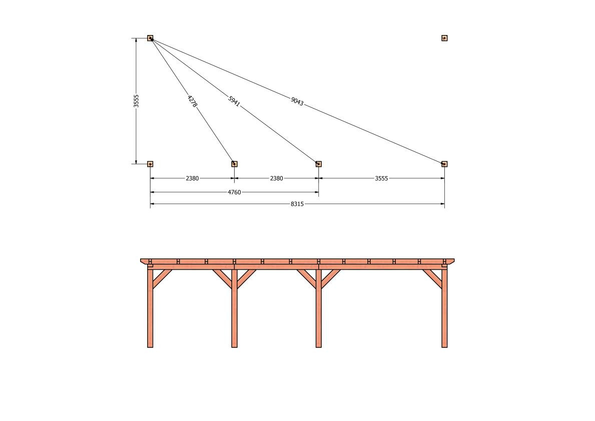 CP-10.2073-douglas-veranda-tuin-overkapping-bouwpakket-bouwtekening-zelfbouw-Funderingsplan