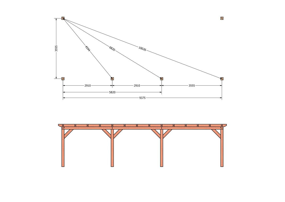 CP-10.2076-douglas-veranda-tuin-overkapping-bouwpakket-bouwtekening-zelfbouw-Funderingsplan