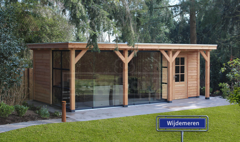 Luxe-houten-tuinkamers-met-glas-laten-bouwen---Vrijstaande-tuinkamer-of-gastenverblijf-met-glazen-schuifwanden-Ankeveen-Breukeleveen-'s-Graveland-Kortenhoef-Loosdrecht-Nederhorst-den-Berg