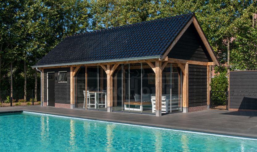 Trendhout-luxe-eiken-tuinkamer-overkapping-met-schuur-poolhouse-bij-zwembad-poolhouses-landelijke-of-modern-laten-bouwen-prijs-bouwpakket-Heemstede