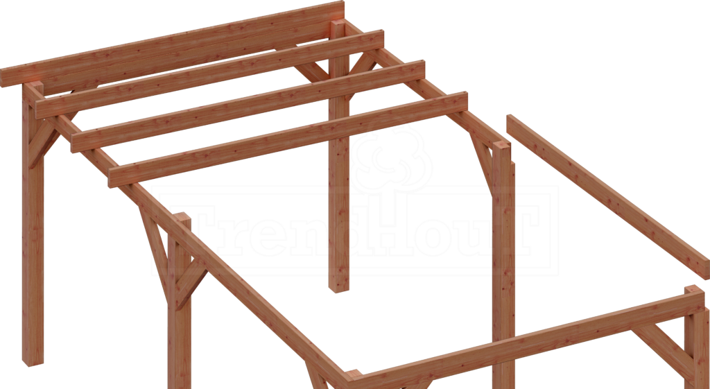 douglas-houten-overkapping-bouwpakket-mensa-opbouw-constructie