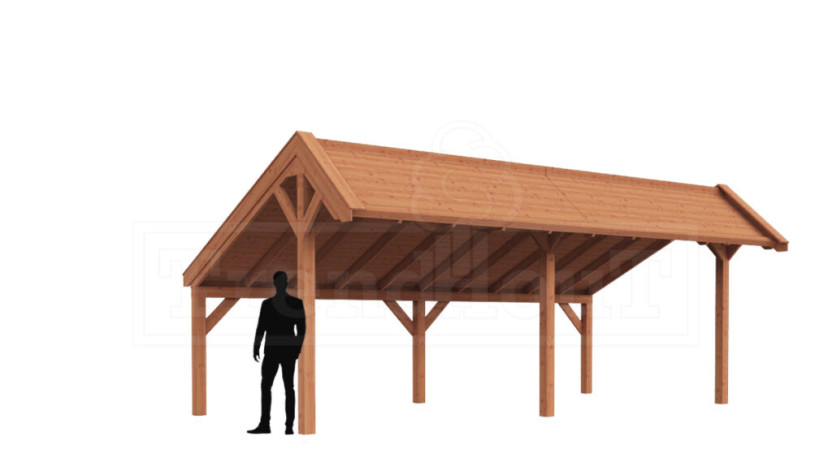 douglas-houten-overkapping-kapschuur-bouwpakket-de-heerd-constructie-detail