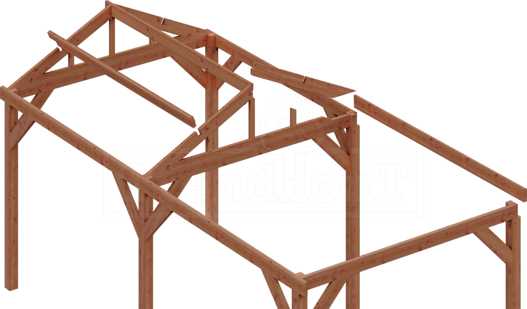 douglas-houten-overkapping-zadeldak-bouwpakket-betula-constructie-detail-verbinding
